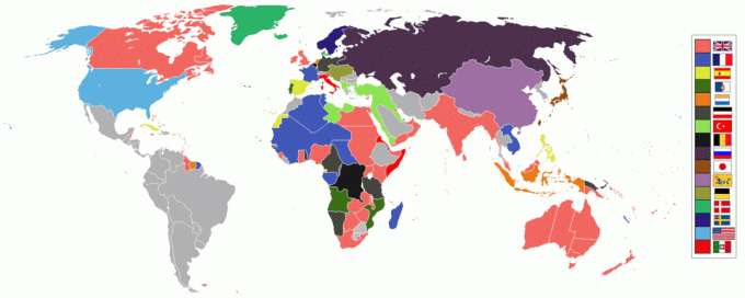 1898. aasta maailma impeeriumide kaart