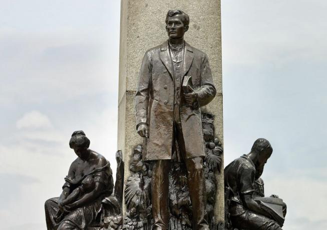 José Rizali monument Manilas, Filipiinid