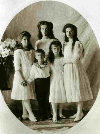 Venemaa tsaar Nikolai II perekond