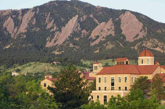 Colorado ülikool ja Flatirons