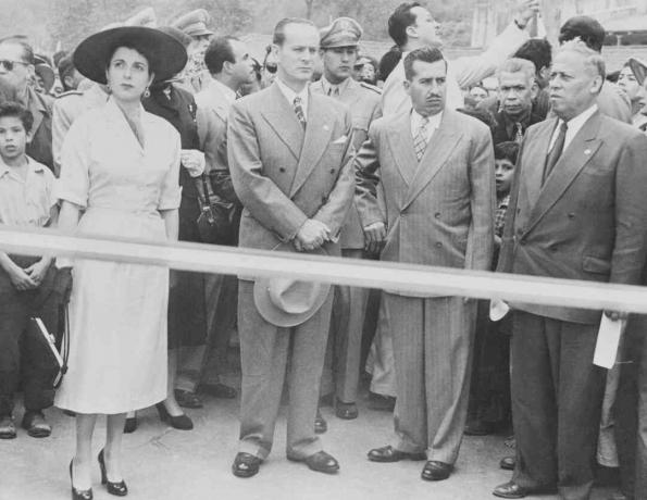 Guatemala president Jacobo Arbenz ja tema kaastöötajad pärast USA toetatud riigipööret 1954