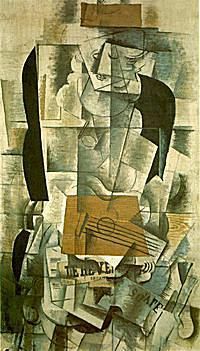 "Naine kitarriga" - Georges Braque