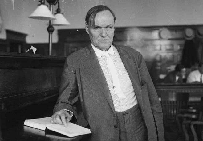 advokaadi Clarence Darrow foto