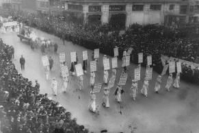 Suffrage märts - New York City 1913