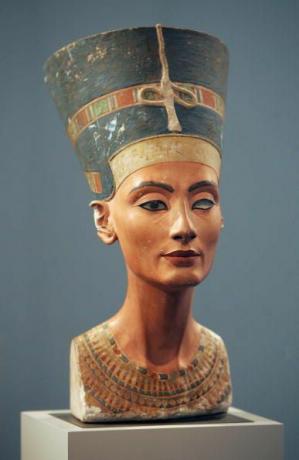 Egiptuse kuninganna Nefertiti 3400-aastane büst.