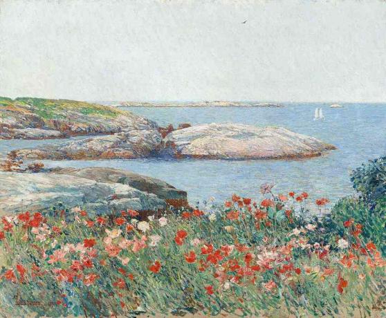 Childe Hassam hüppab saarte saartele