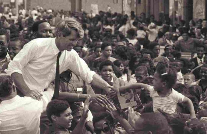 Robert F foto Kennedy kampaania 1968. aastal