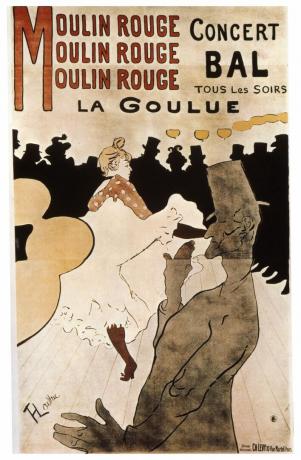 'La Goulue au Moulin Rouge', 1892. Kunstnik: Henri de Toulouse-Lautrec