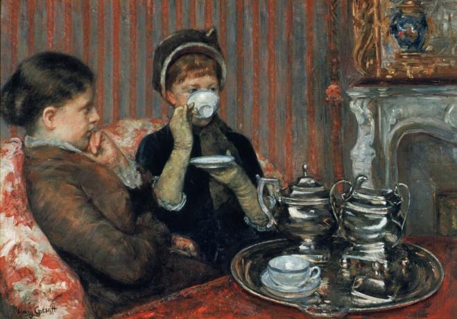 Tass teed, autor Mary Cassatt