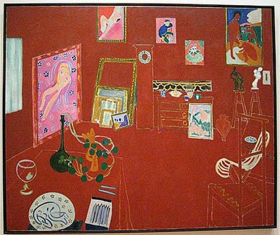 Punane stuudio - Henri Matisse