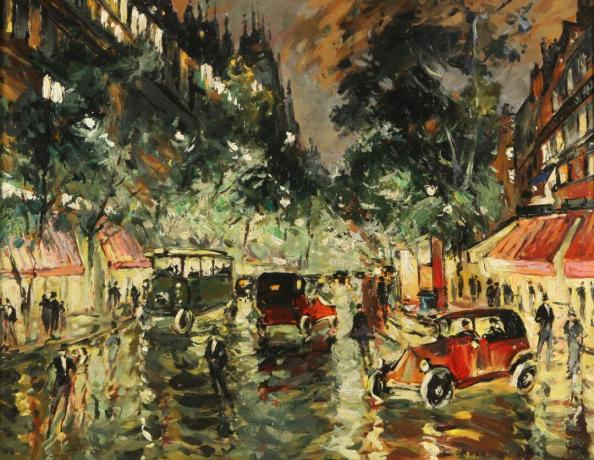 Vihmane öö Pariisis, 1930ndad
