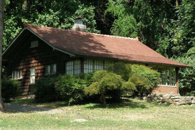 Craftsman Farms Cottage, Gustav Stickley 1908-1917 omand, Morris Plainsis, New Jersey osariigis