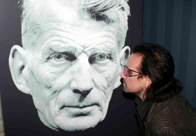 Bono Samuel Becketti 100. aastapäeva festivali avamisel - 29. märtsil 2006
