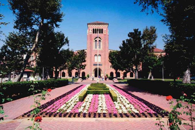Lõuna-California ülikooli ülikoolilinnak, Los Angeles, California, USA