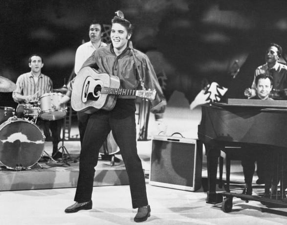Elvis Presley harjutamine