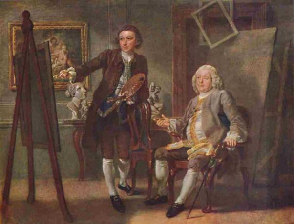 Robert Walpole Orfordi esimene krahv Francis Haymani stuudios Ra umbes 1748–1750