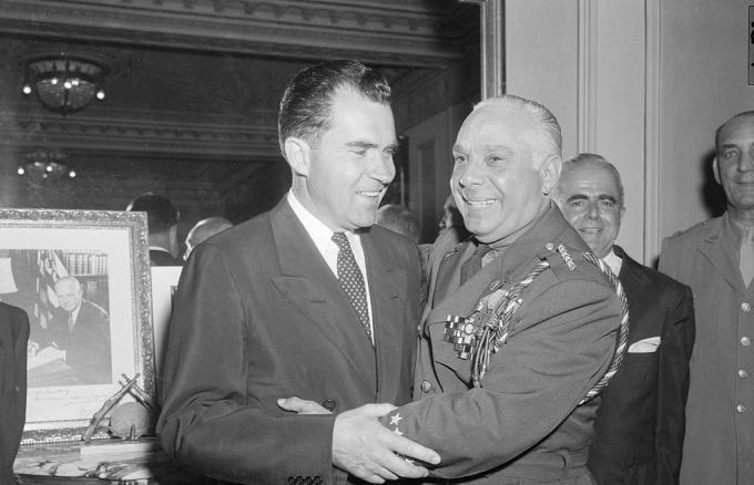 Nixon külastab Dominikaani Vabariiki, Rafael Trujillo