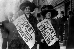 Naised, kes streikisid 1909. aastal "20 000 ülestõus"