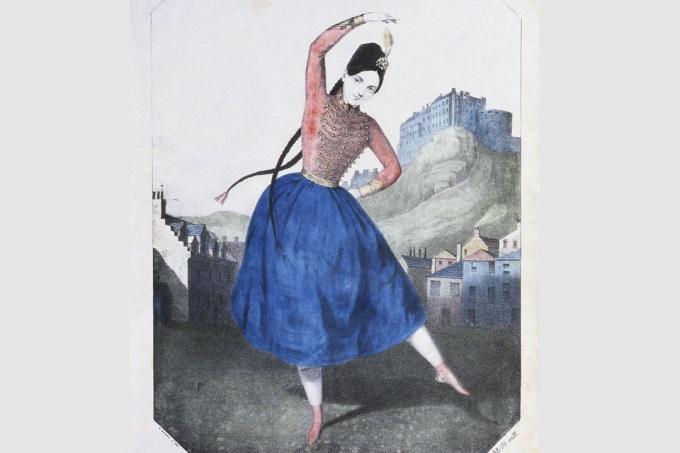 Fannie Elssler ja tema Cracovienne Dance, muusikakaan, 1850