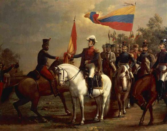 Simon Bolivar Ladina-Ameerika iseseisvussõdade ajal