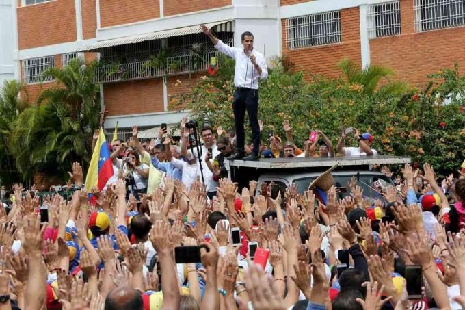 Juan Guaidó ralli, mai 2019