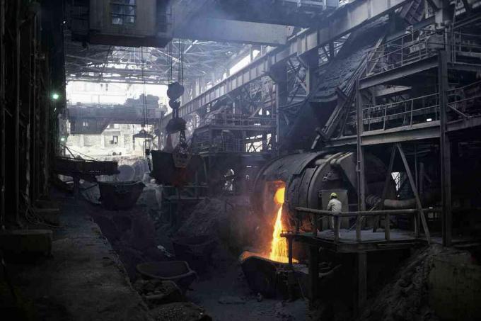 Cananea vasekaevanduse sulatus