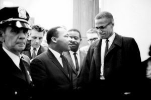 Malcolm X ja Martin Luther King Jr kohtuvad 1964. aastal