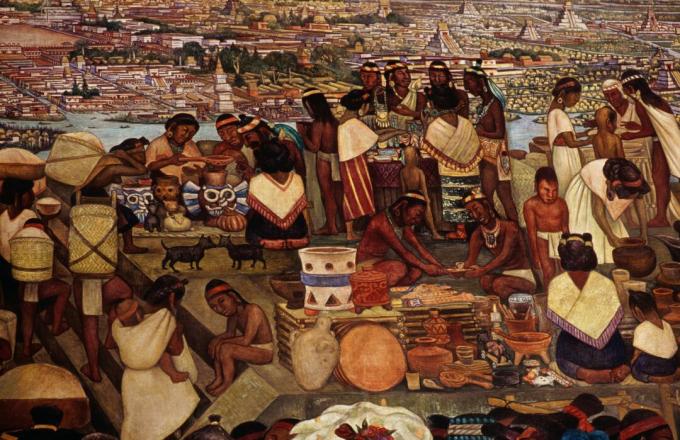 Diego Rivera seinamaal Palacio Nacionalis