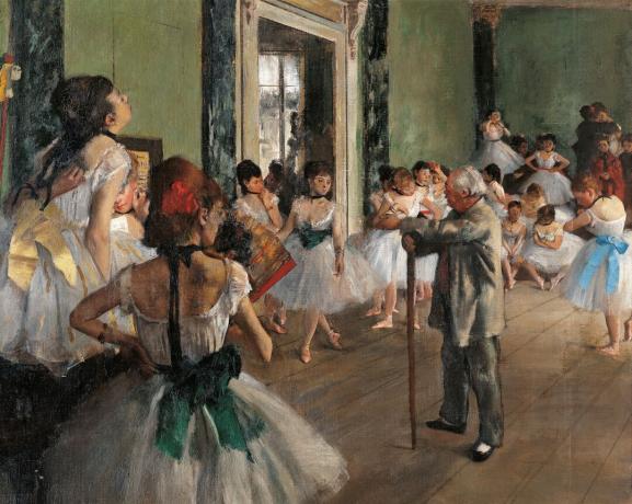 Tantsuklass, autor Edgar Degas