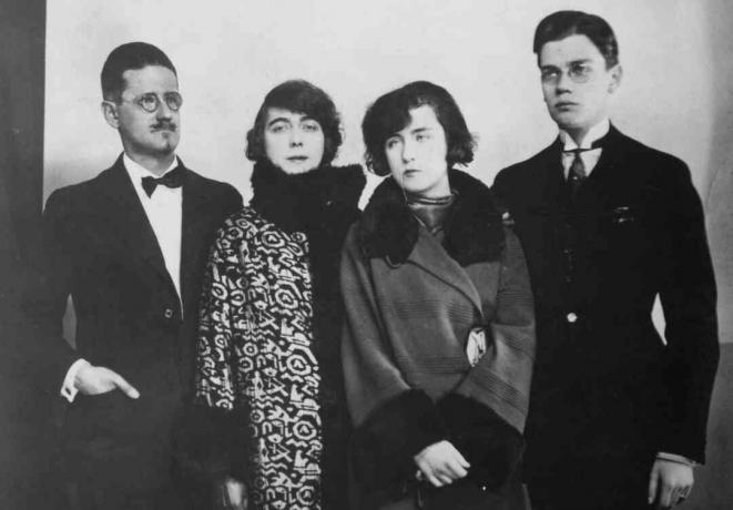 foto James Joyce'ist ja perekonnast