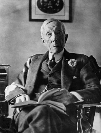 Circa 1930: Ameerika tööstur, John Davison Rockefeller (1839 - 1937)