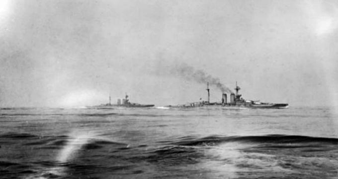 HMS Warspite Jüütimaal