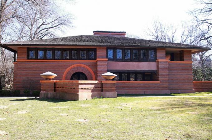 Arthur Heurtley maja, autor Frank Lloyd Wright, 1902